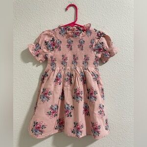 Janie and Jack Pink Floral Dress